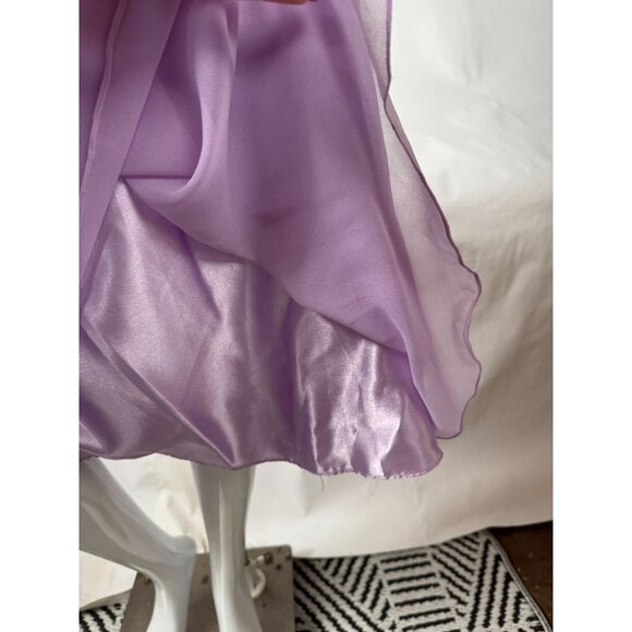 Night Vogue Lavender Beaded Two-Piece Set XL / L 100% Polyester Womens Blemishes - Picture 7 of 16